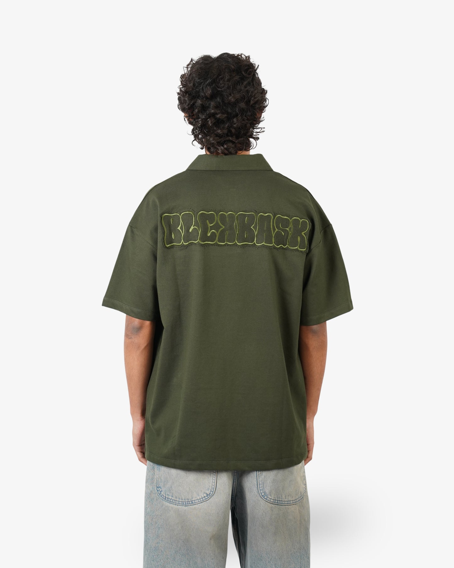 FOREST GREEN POLO T-SHIRT