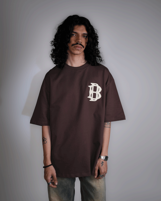 BROWN SIGNATURE T-SHIRT