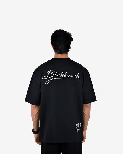 EMBROIDERED SIGNATURE T-SHIRT