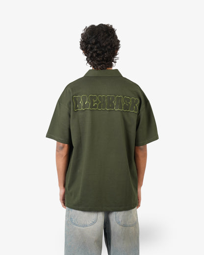 FOREST GREEN POLO T-SHIRT
